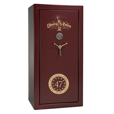 Liberty 47 Burgundy Marble Gun Safe - Limited Edition, image 1