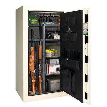Liberty 47 White Gloss Gun Safe - Limited Edition, image 2