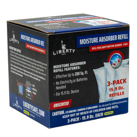 Liberty Safe Humydry Moisture Absorber Refill 15.9 oz (3-Pack), image 1