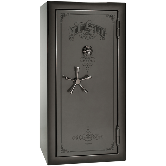 Magnum Series | Level 8 Security | 2.5 Hours Fire Protection | 40 | Dimensions: 66.5"(H) x 36"(W) x 32"(D) | Blue Gloss | Mechanical Lock, photo 21
