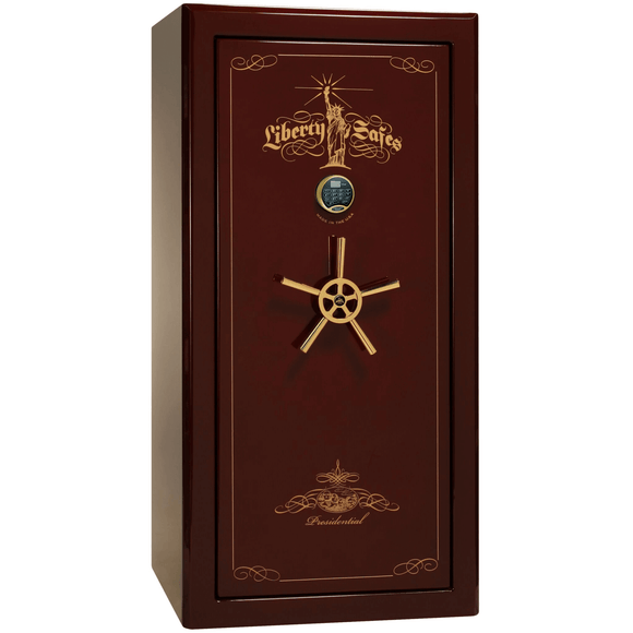 Presidential Series | Level 8 Security | 2.5 Hours Fire Protection | 40 | Dimensions: 66.5"(H) x 36"(W) x 32"(D) | Blue Gloss | Mechanical Lock, photo 7