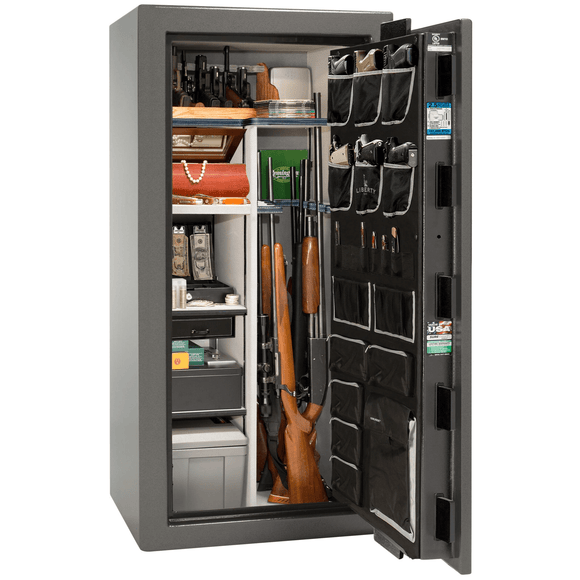 Magnum Series | Level 8 Security | 2.5 Hours Fire Protection | 25 | Dimensions: 60.5"(H) x 30"(W) x 28.5"(D) | Burgundy Marble | Electronic Lock, photo 2