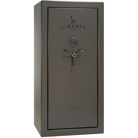 Colonial Series | Level 3 Security | 75 Minute Fire Protection | 23 | DIMENSIONS: 60.5"(H) X 30"(W) X 25"(D) | White Gloss Black Chrome | Electronic Lock, photo 7