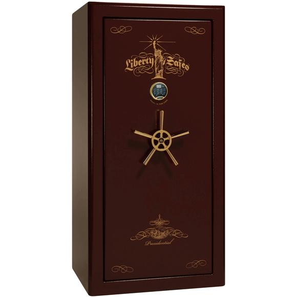 Presidential Series | Level 8 Security | 2.5 Hours Fire Protection | 25 | Dimensions: 60.5"(H) x 30"(W) x 28.5"(D) | Black Gloss | Mechanical Lock, photo 1