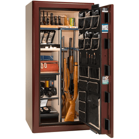 Presidential Series | Level 8 Security | 2.5 Hours Fire Protection | 25 | Dimensions: 60.5"(H) x 30"(W) x 28.5"(D) | Black Gloss | Electronic Lock