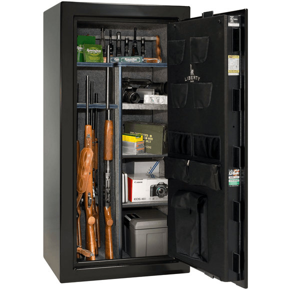 Colonial Series | Level 3 Security | 75 Minute Fire Protection | 30 | DIMENSIONS: 60.5"(H) X 36"(W) X 25"(D) | Black Textured | Mechanical Lock, photo 23