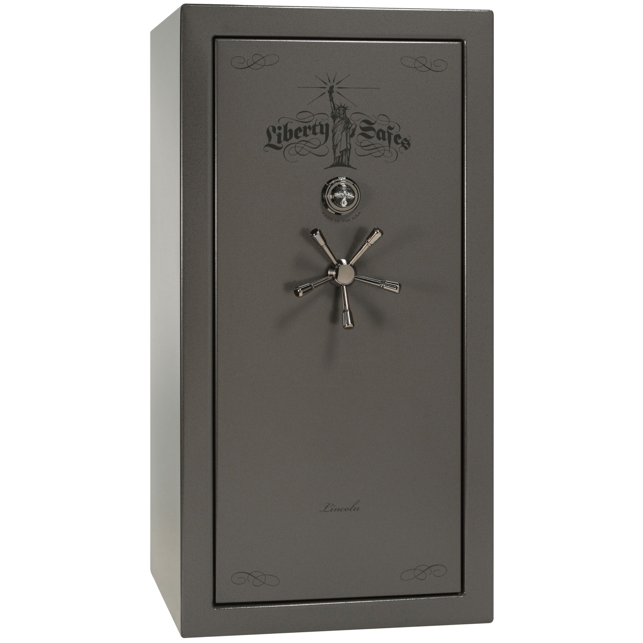 【CUSTOM BORDERLESS】SPIDER25 gunllic Liberty Lincoln 25 Gun Safe with Mechanical Lock For Sale