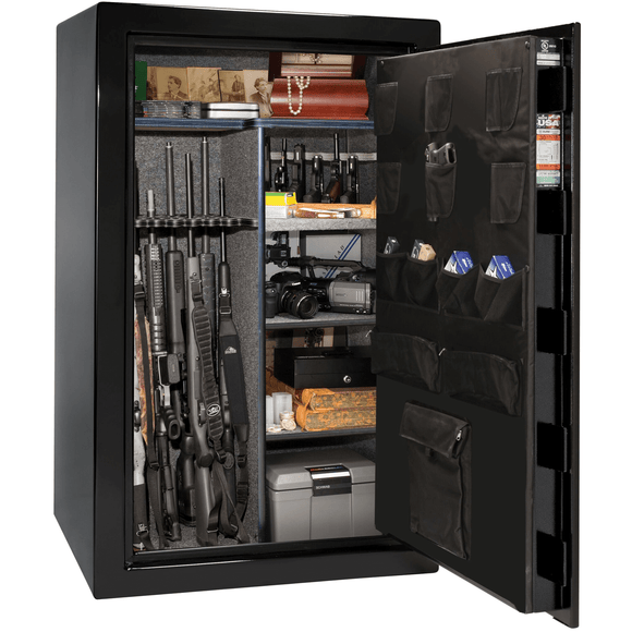 USA Series | Level 2 Security | 60 Minute Fire Rating | 48 | Dimensions: 60.5"(H) x 42"(W) x 25"(D) | Black Textured | Electronic Lock, photo 10