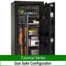 Liberty Colonial Series Gun Safe Configurator with Mechanical Lock, image 2 