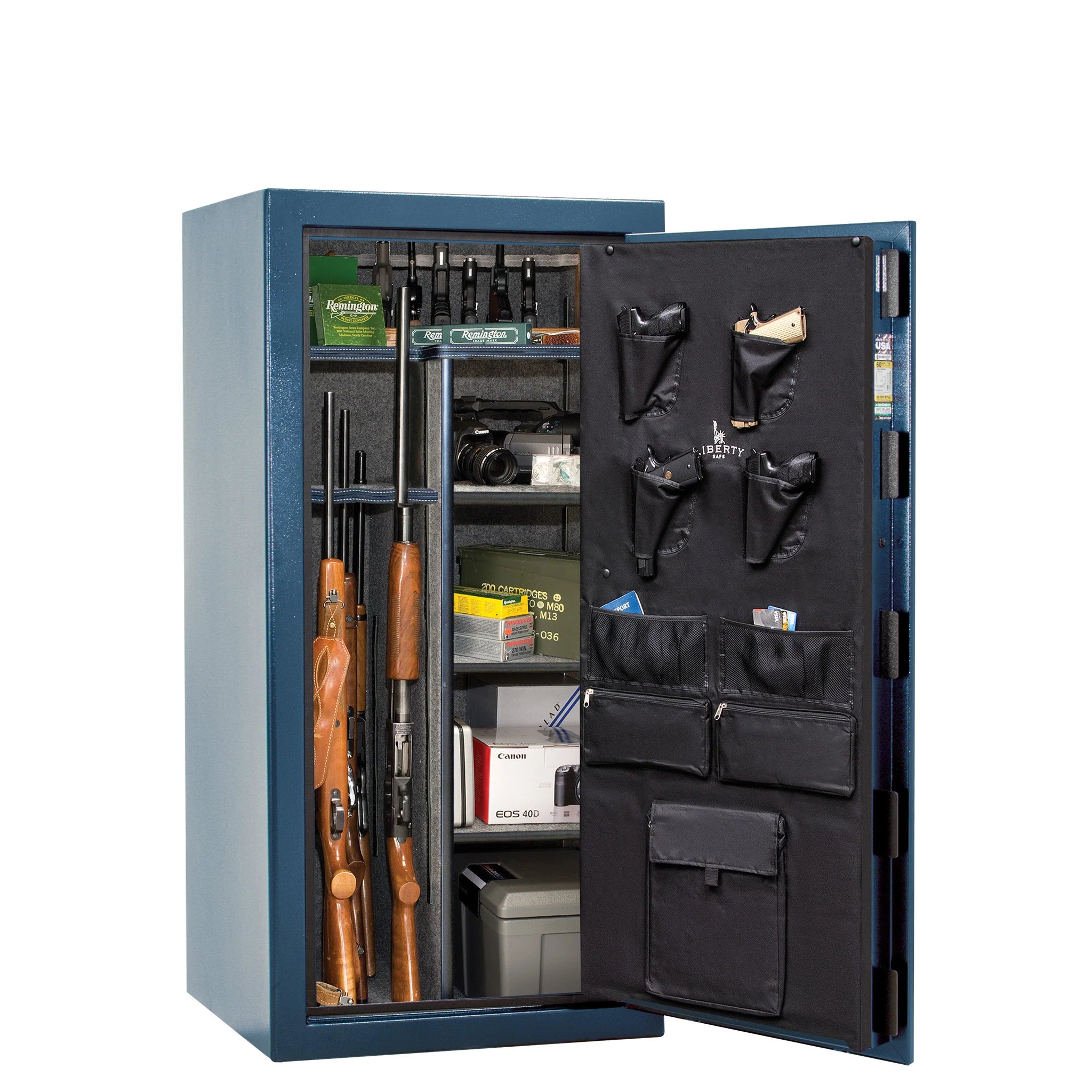 Liberty USA 30 Textured Blue Gun Safe Promo, photo 2