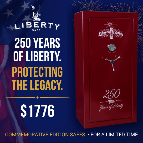 Liberty Safe 250th Commemorative Gun Safes