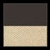 Bronze Gloss/Beige Velour/Black Chrome Hardware