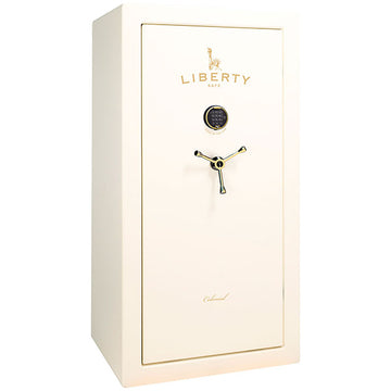 Liberty Colonial 23 White Ivory Gloss Gun Safe - Labor Day Sale, image 1 