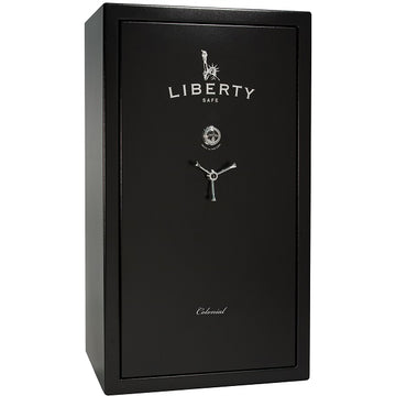 Liberty Colonial 50 Textured Black Gun Safe w/ Elock - Big Safe Promo, image 1 