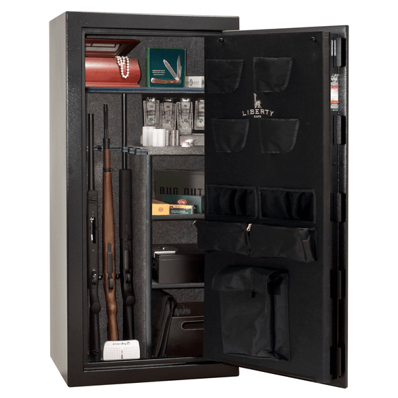 Liberty Centurion 24 Textured Black Gun Safe with Elock Promo, image 2 