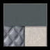 Forest Mist Gloss/Diamond Stitched Faux Leather/Black Chrome