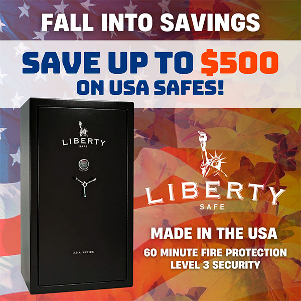 Fall Into Savings - Liberty USA Safe Sale