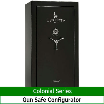 Liberty Colonial Series Gun Safe Configurator with Mechanical Lock, image 1 
