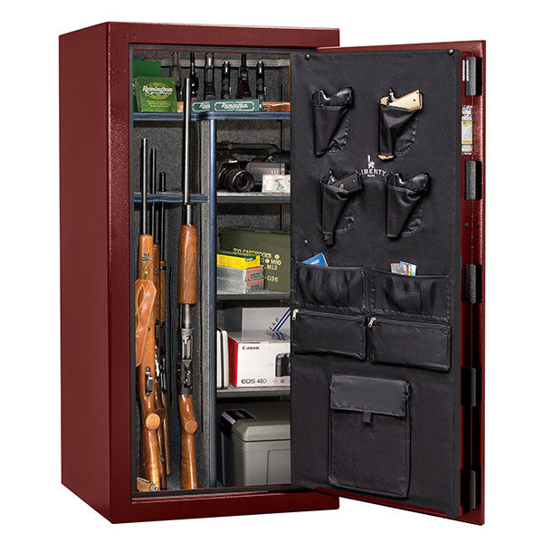 Liberty 47 Burgundy Marble Gun Safe - Limited Edition, image 2 