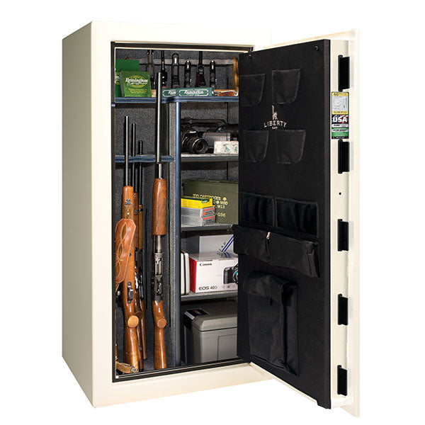 Liberty 47 White Gloss Gun Safe - Limited Edition, image 2 