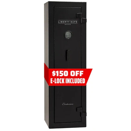 Liberty Centurion 12 Textured Black Gun Safe with Elock PROMO, image 1 