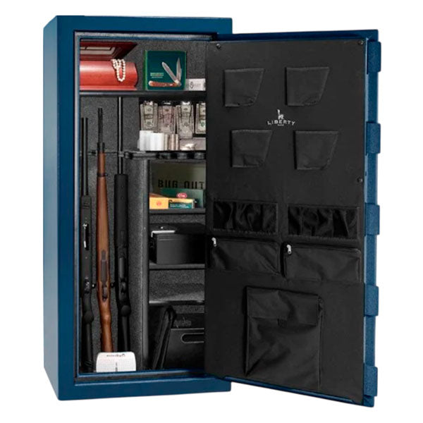 Liberty Centurion 24 Textured Blue "1776" Gun Safe with ELock - Presidents Day Sale, image 2 