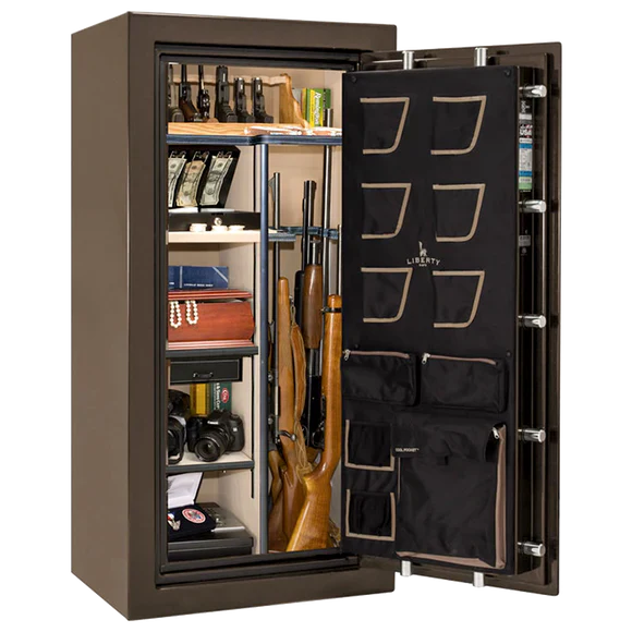 Liberty Classic Plus 25 Bronze Gun Safe with Dial Lock, image 2 