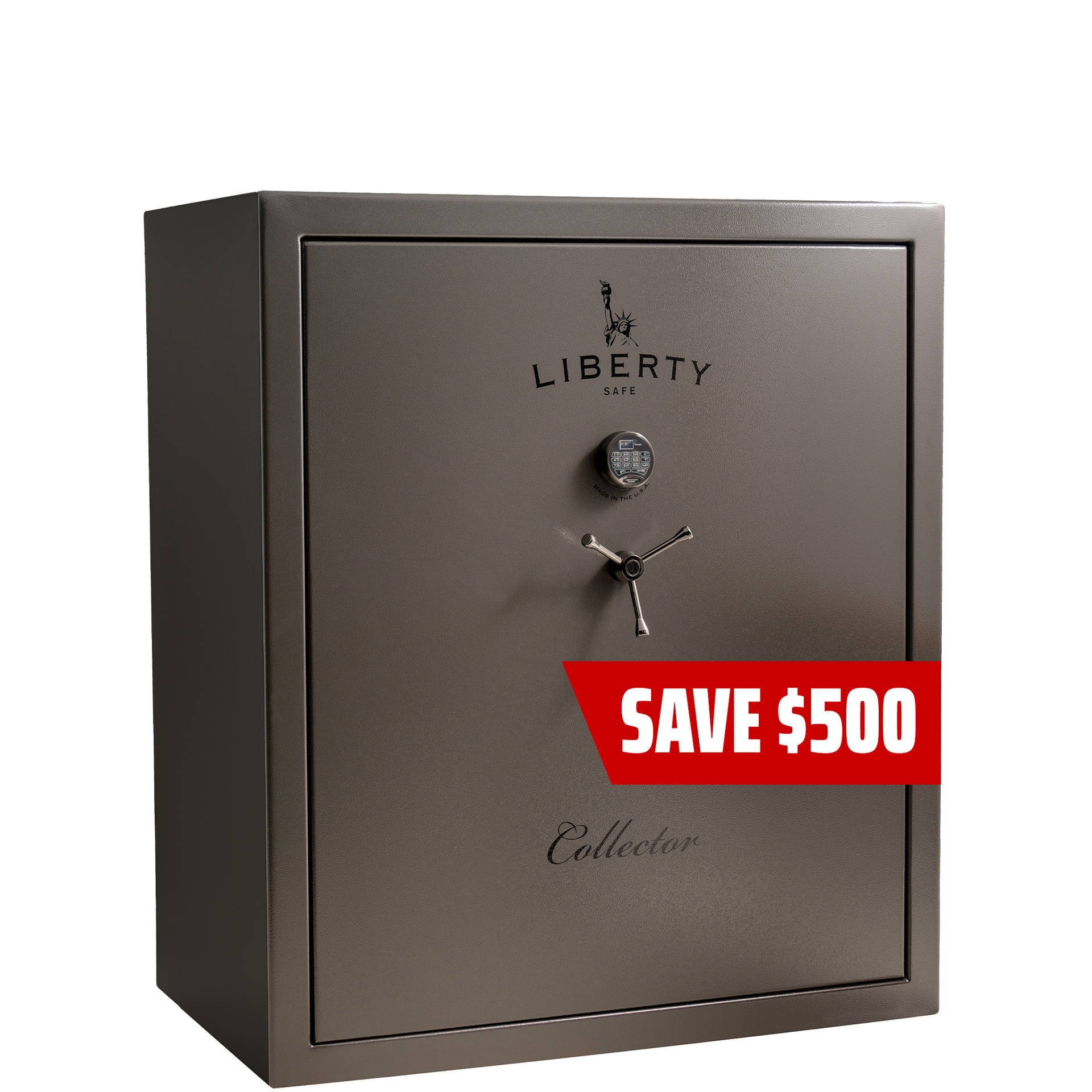 Liberty Collector Gray Marble Gun Safe w/ Elock - Big Safe Promo, photo 1