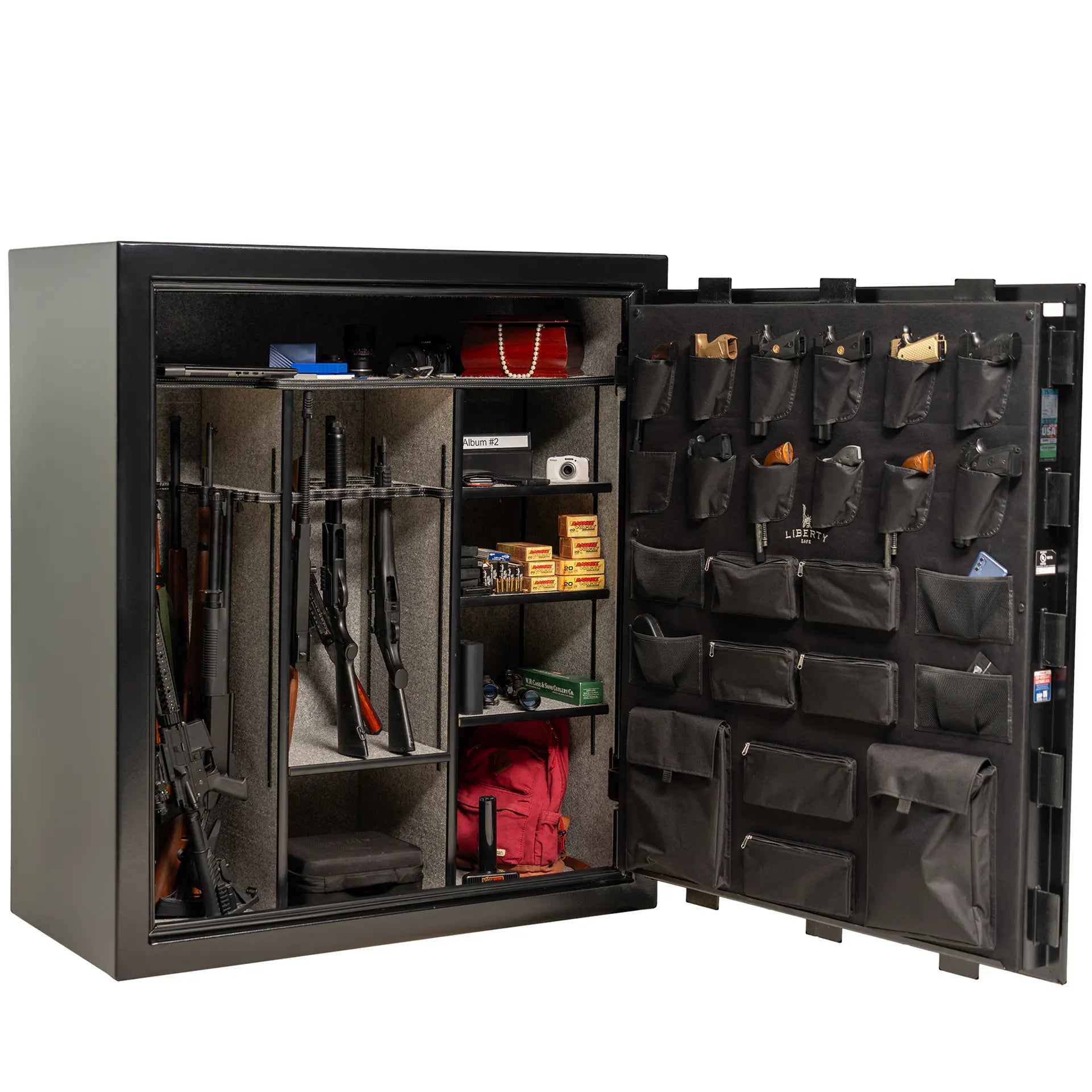 Liberty Collector Textured Black Gun Safe w/ Elock - Big Safe Promo, photo 2