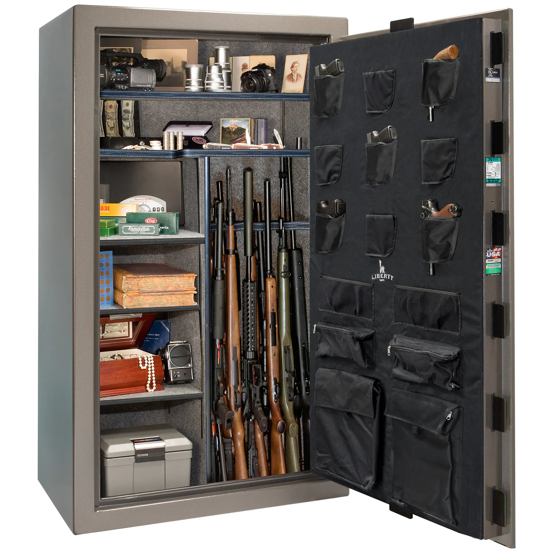 Liberty Colonial 50 Gary Marble Gun Safe w/ Elock - Big Safe Promo, image 2 