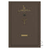 Bronze Texture/Beige Fabric/Brass Hardware