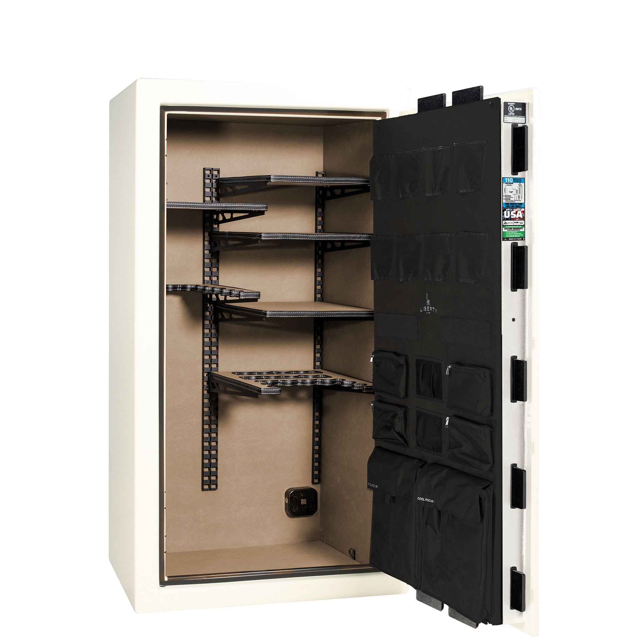 Liberty Franklin 40 Gun Safe with Direct Drive Electronic Lock, image 2 