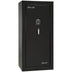 Black Textured/Gray Fabric/Chrome Hardware
