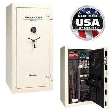 Liberty Centurion 24 White Gun Safe with Electronic Lock, image 1 