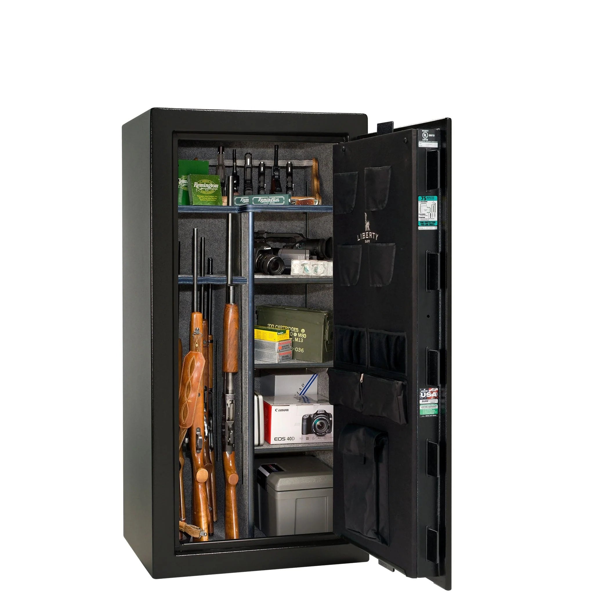 Liberty Colonial 23 Textured Black Gun Safe with Elock PROMO, image 2 