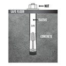 Liberty Safe Concrete Anchor Kit with Drill Bit, view 3