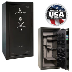 Liberty Franklin 29 Textured Black Gun Safe - Veterans Day Sale, image 1 