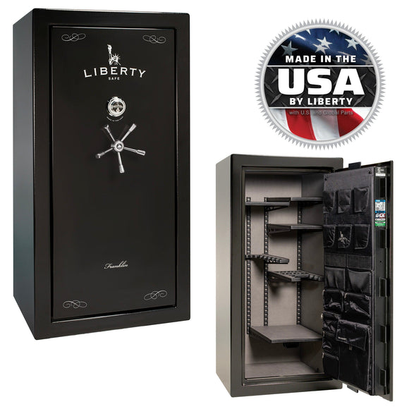 Liberty Franklin 29 Textured Black Gun Safe - Veterans Day Sale, photo 1
