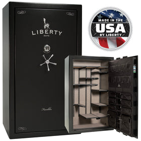 Liberty Franklin 50 Textured Black Gun Safe - Veterans Day Sale, image 1 