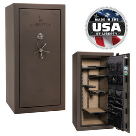 Liberty Franklin 29 Textured Bronze Gun Safe - Veterans Day Sale, image 1 