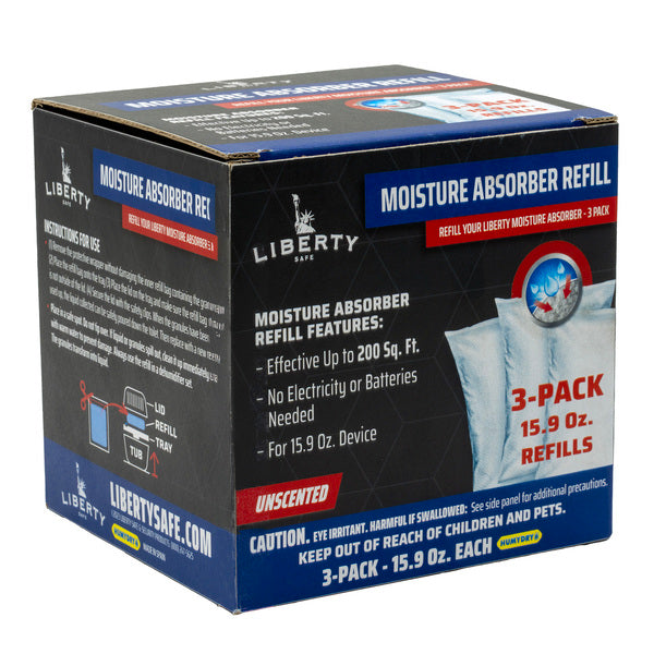 Liberty Safe Humydry Moister Absorber Refill 15.9 oz (3-Pack), photo 1