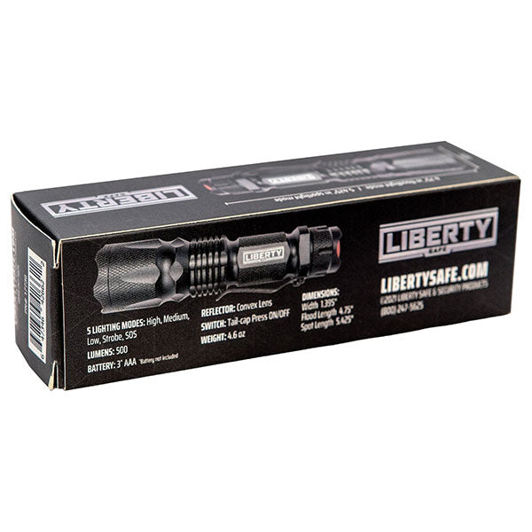 Liberty 500 Lumen Tactical Flashlight, photo 4