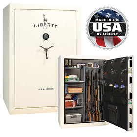 Liberty USA 48 Gloss White Gun Safe PROMO, image 1 