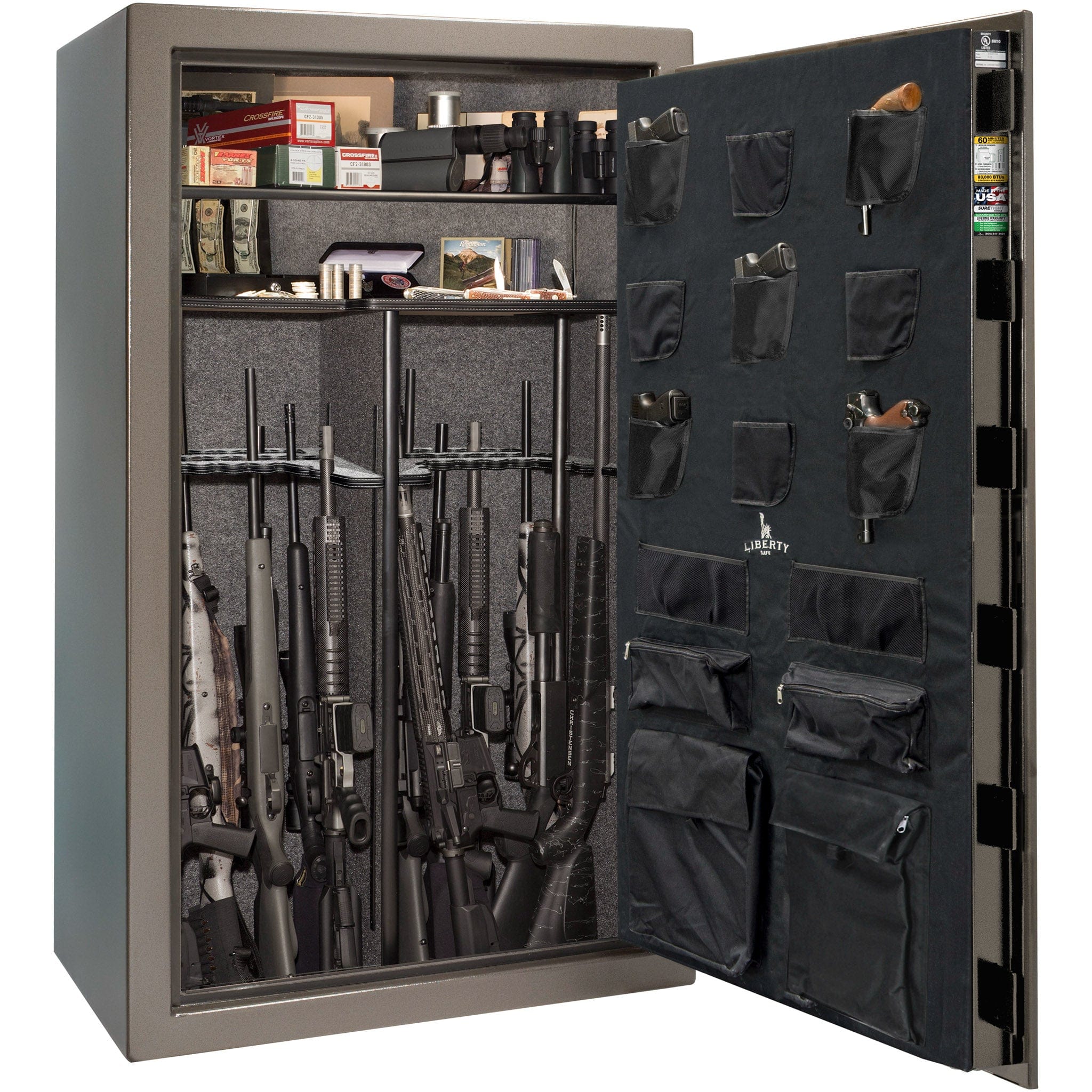 Liberty USA 50 Gray Marble Gun Safe with ELock - Presidents Day Sale, image 2 