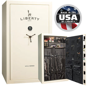 Liberty USA 50 Gloss White Gun Safe PROMO, image 1 