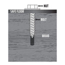 Liberty Safe Wood Anchor Kit with Drill Bit, view 2