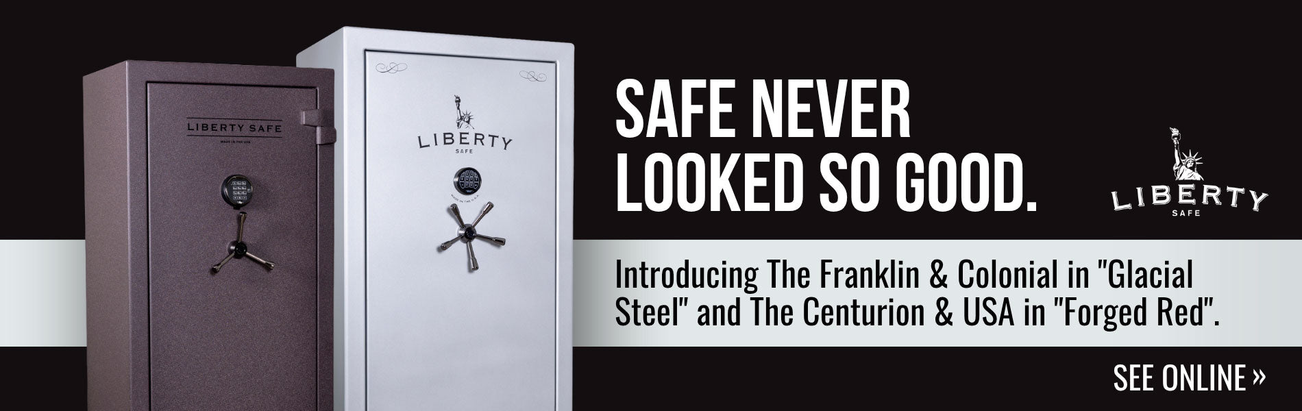 Liberty safes new color launched introducing