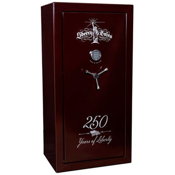 Liberty USA 30 Burgundy Marble Gun Safe with Elock - 250th Years of Liberty, image 1 