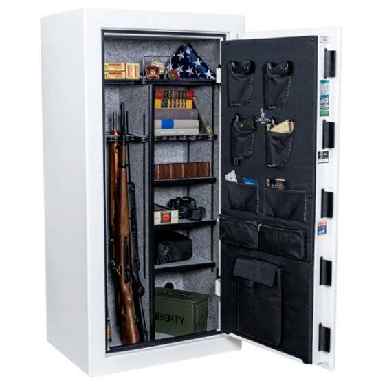 Liberty USA 30 Icy White Gloss Gun Safe with Elock - 250th Commemorative, photo 2