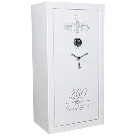Liberty USA 30 Icy White Gloss Gun Safe with Elock - 250th Commemorative, photo 1